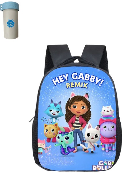 12 Inç Karikatür Gabby Okul Çantası Anaokulu Çocuk Çocuk Okul Sırt Çantası (Yurt Dışından)