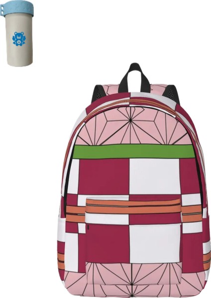 Sırt Çantası Erkek Günlük Okul Çantası Üniversite Anime Kimestu No Yaiba Çantası (Yurt Dışından)