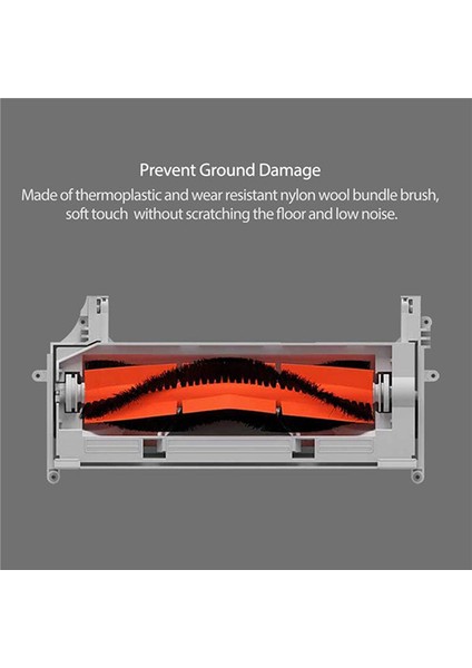 Xiaomi Mi Robot Vacuum-Mop 2 Pro Lite MJST1SHW Mjstl Mop Bezi Mijia Elektrikli Süpürge Aksesuarları Için Ana Fırça Parçaları (Yurt Dışından)