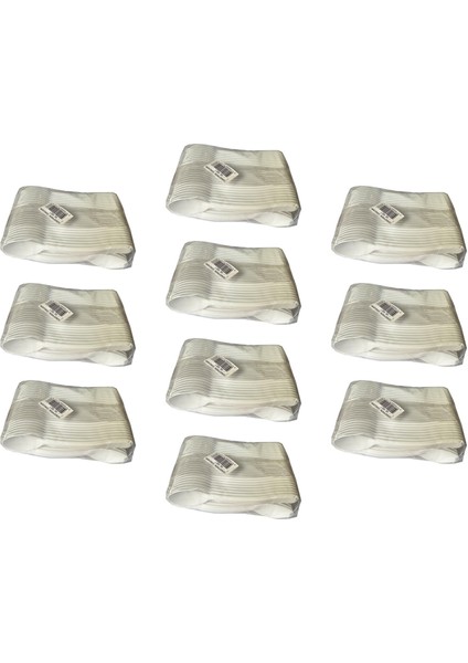 Plastik Şeffaf Beyaz Sup Kaşık - Tatlı Dondurma Kaşığı - 12.5 cm . - 50 Adetlik 10 Paket