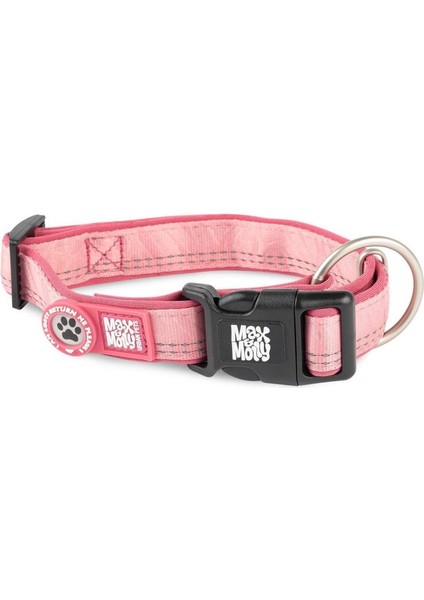 Matrix 2.0 Akıllı Künyeli Köpek Boyun Tasması Rose Medium