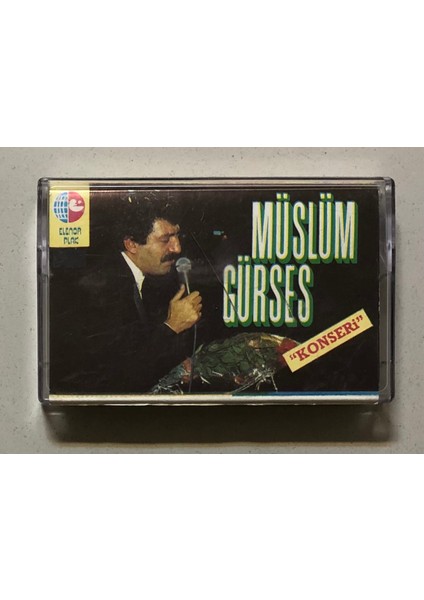 Müslüm Gürses Konseri Kaset (Orjnal Dönem Baskı Kaset)