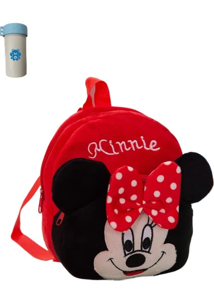 Disney Karikatür Sırt Çantası Mickey Mouse Minnie Winnie The Pooh Peluş Okul Çantası (Yurt Dışından)
