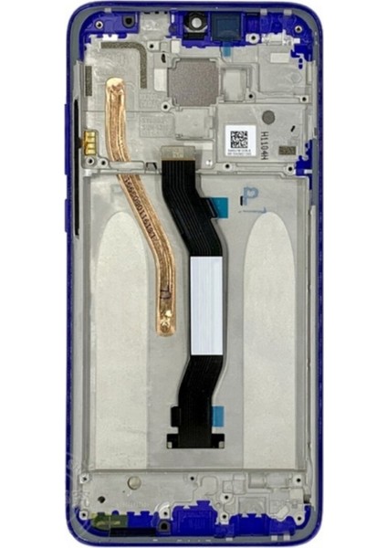 Xiaomi Note 8 Pro Uyumlu (Kasalı) Ekran- Mavi