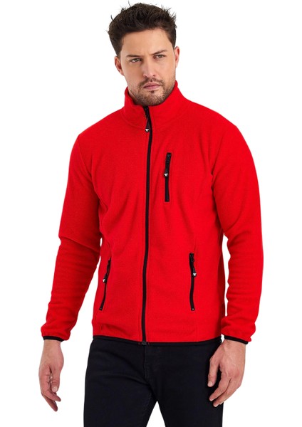 Erkek Polar Fermuarlı Sweatshirt