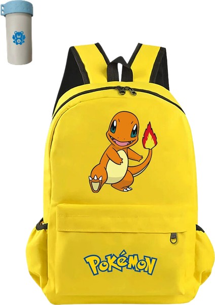 Yüksek Kaliteli Pokemon Pikachu Sırt Çantası Charmander Bulbasaur (Yurt Dışından)