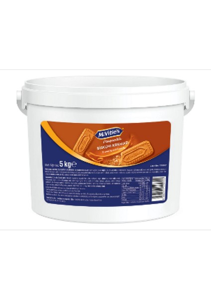 Bisküvi Kremasi Parçacikli (1 x 5 kg)