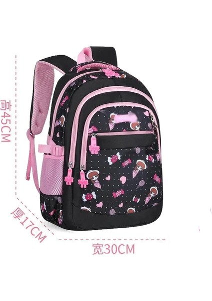 Okul Omuz Çantası Tasarımcı Havalandırma Hafif Aşınmaya Dayanıklı Büyük Kapasiteli Sırt Çantası Omurga Koruması (Yurt Dışından)