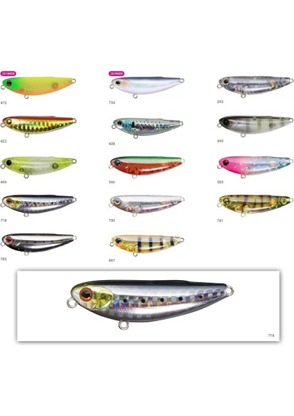 Zipbaits Fakie Dog 50MM Wdt Su Üstü 5gr Lrf Sahtesi 472