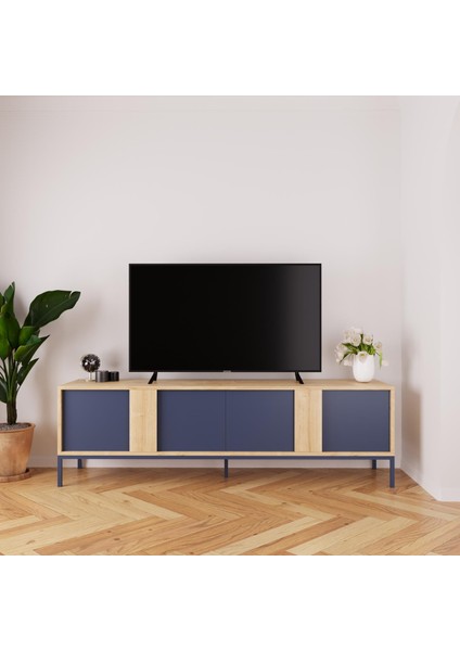 E3310 Tv Ünitesi Mavi 180 Cm