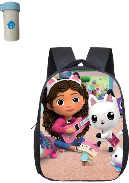 12 Inç Karikatür Gabby Okul Çantası Anaokulu Çocuk Çocuk Okul Sırt Çantası (Yurt Dışından)