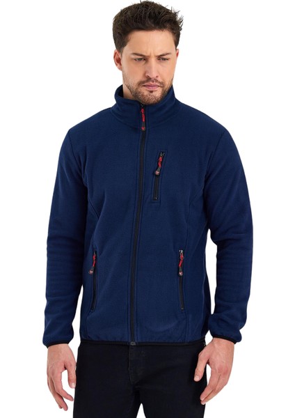 Erkek Polar Fermuarlı Sweatshirt