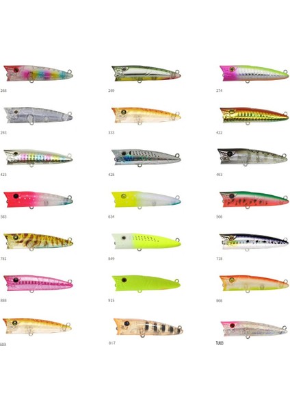 Zipbaits Popper 68MM Su Üstü Poping 8.3gr Maket Balık 493
