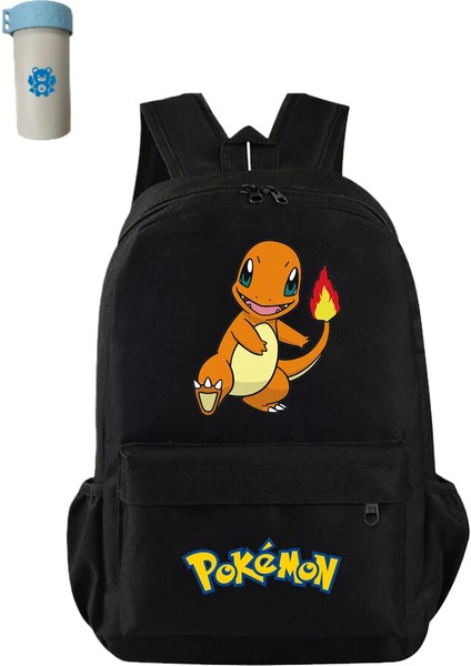 Yüksek Kaliteli Pokemon Pikachu Sırt Çantası Charmander Bulbasaur (Yurt Dışından)