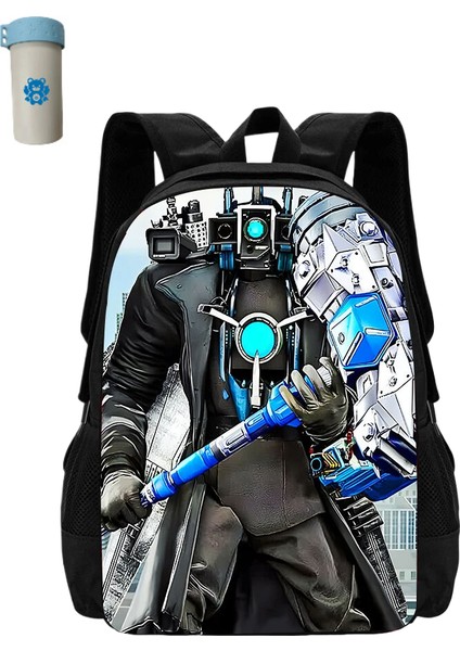 Omuzdan Askili Çanta Kalem Çantası ile Tuvalet Okul Çantası (Yurt Dışından)