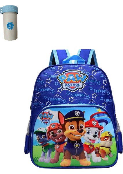 Devriye Çocuk Sırt Çantası Anime Karakter Kovalayan Okul Çantası Sevimli Karikatür Büyük Kapasiteli Seyahat Çantası Erkekler ve Kızlar Için Doğum Günü Hediyesi (Yurt Dışından)