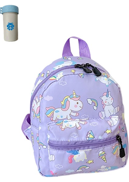 Sevimli Karikatür Dinozor Çocuk Okul Çantası Moda Su Geçirmez Sırt Çantası (Yurt Dışından)