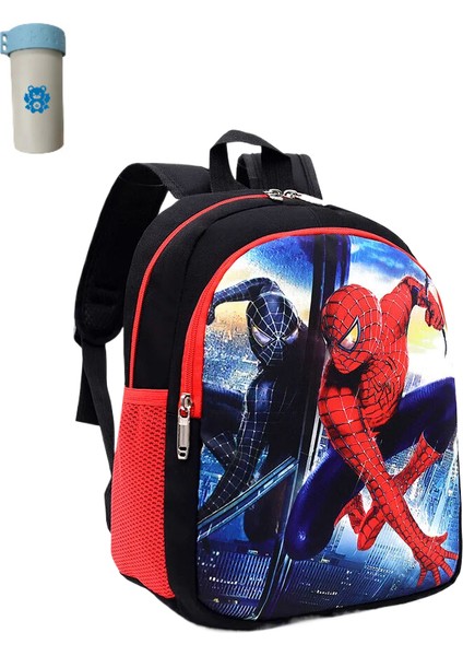 Disney Örümcek Adam Sırt Çantası Çocuk Karikatür Kaptan Amerika Anaokulu Çocuk Okul Çantası (Yurt Dışından)