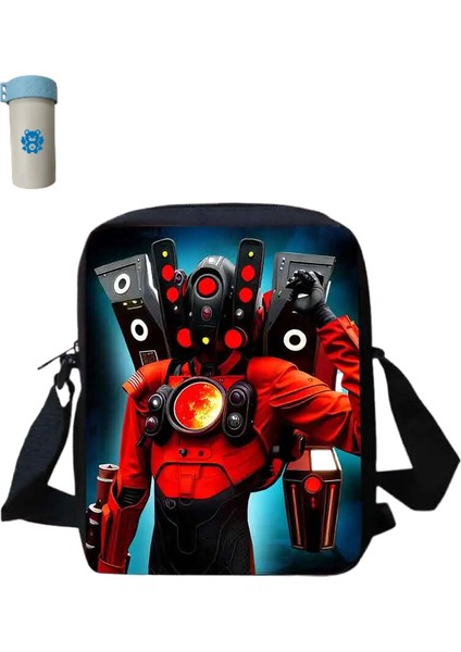 Omuzdan Askili Çanta Kalem Çantası ile Tuvalet Okul Çantası (Yurt Dışından)