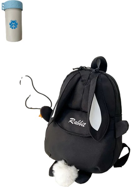 Moda Çocuk Okul Çantası Tavşan Taşınabilir Sırt Çantası Çocuk Seyahat Sırt Çantası Sevimli (Yurt Dışından)