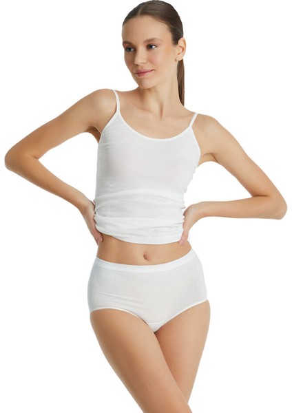 Kadın Slip Külot Essential 1307 - Krem