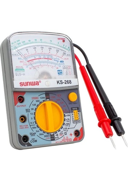 Sunwa KS-268 Analog Multimetre Ölçü Aleti