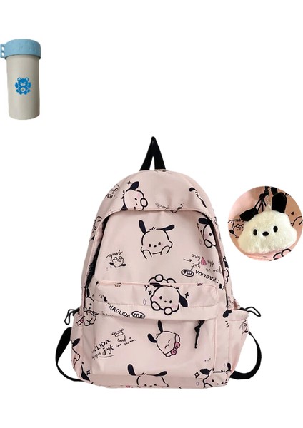 Sanrioed Pochacco Anime Sevimli Sırt Çantası Okul Çantası Öğrenci (Yurt Dışından)