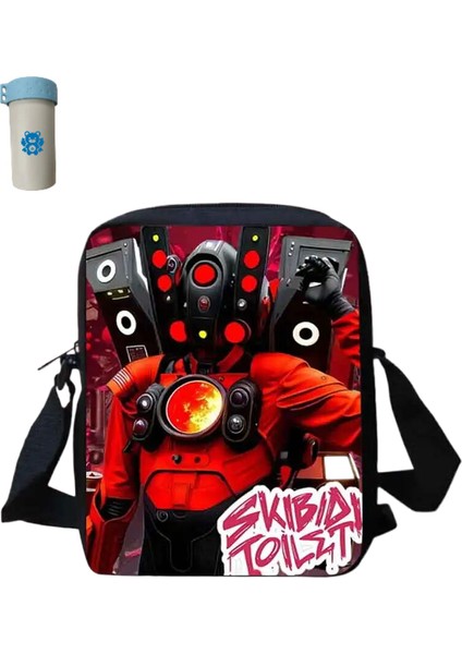 Omuzdan Askili Çanta Kalem Çantası ile Tuvalet Okul Çantası (Yurt Dışından)