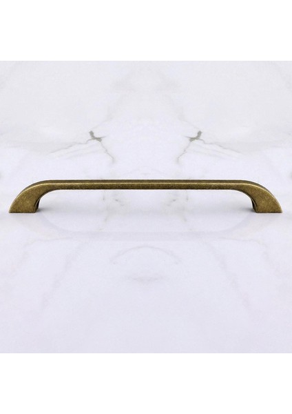 Metal Mobilya Mutfak Dolabı Kulbu 192 mm - 19.2 cm - Eskitme Antik Sarı modelleri