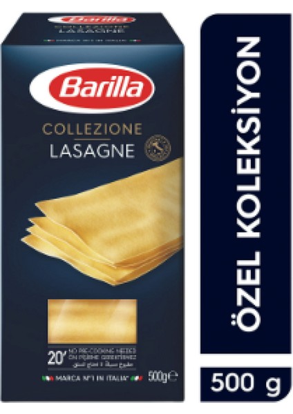 - Makarna Lasagne (1 x 500 gr) Barilla