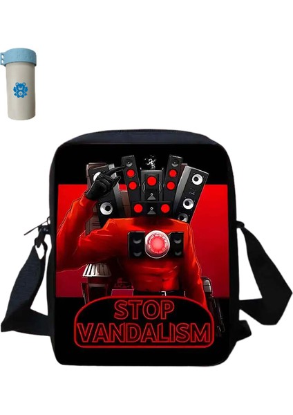 Omuzdan Askili Çanta Kalem Çantası ile Tuvalet Okul Çantası (Yurt Dışından)