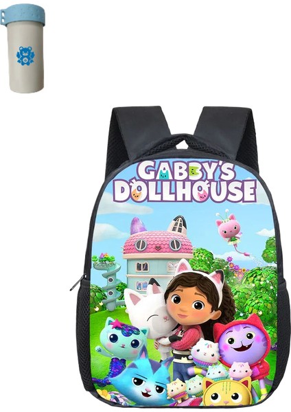12 Inç Karikatür Gabby Okul Çantası Anaokulu Çocuk Çocuk Okul Sırt Çantası (Yurt Dışından)
