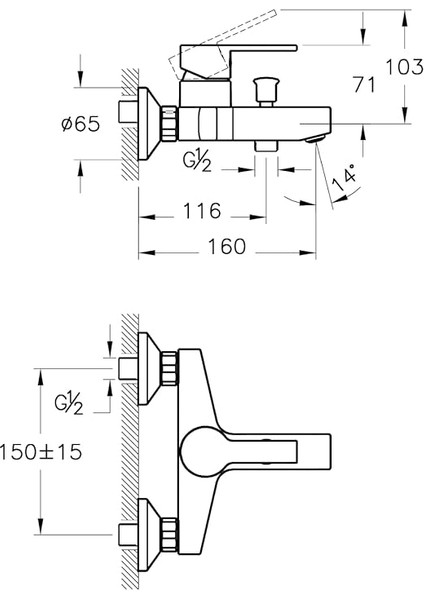 A42535 Fold S Banyo Bataryası