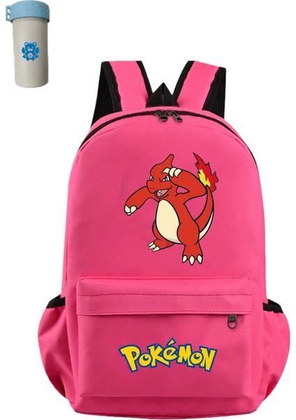 Yüksek Kaliteli Pokemon Pikachu Sırt Çantası Charmander Bulbasaur (Yurt Dışından)