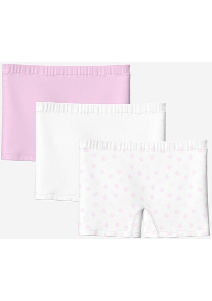 Lcw Kids Baskılı Kız Çocuk Boxer 3'lü