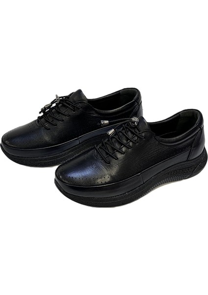 Lastik Kullanım Ortopedik Deri Günlük Kadın Ayakkabısı fırsatları