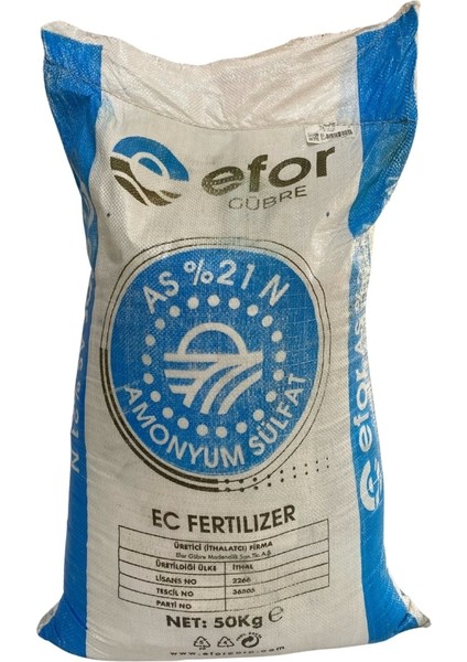 %21 N Sülfat Kristal Gübre - 50 Kg modelleri