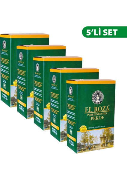 Premıum Pekoe Pure Ceylon Tea 800 gr 5 Adet