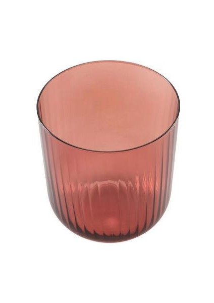 Mose Kızıl Ayaksız Su Bardağı 400 cc