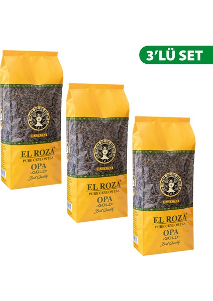 Opa Gold Ceylon Tea 500 gr 3 Adet