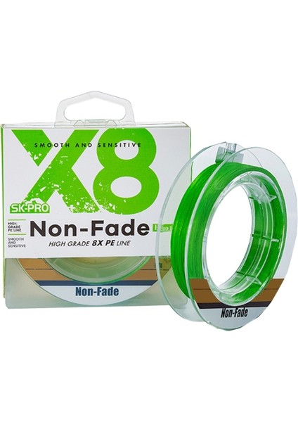 Fade Olmayan X8 150M 8 Kod Pe Pish Misina, Misina Numarası: No. 4.0 (Yurt Dışından)