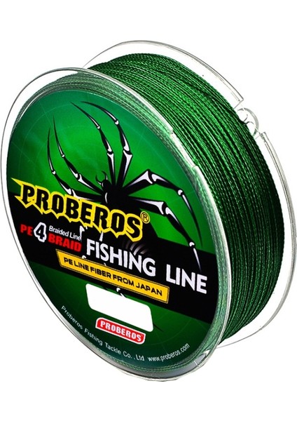 2 Pcs Proberos 4 Düzenlendi 100M Güçlü At Balık Misina, Misina Numarası: 3.0 / 35LB (Yurt Dışından)