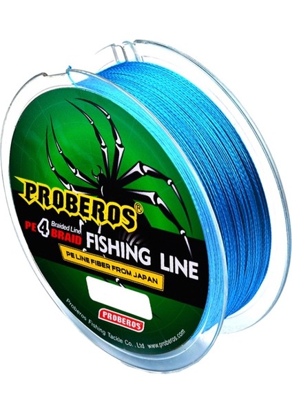2 Pcs Proberos 4 Düzenlendi 100M Güçlü At Balık Misina, Misina Numarası: 8.0 / 80LB (Yurt Dışından)