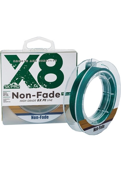 Fade Olmayan X8 150M 8 Kod Pe Pısh Mısına, Misina Numarası: No. 1.2 (Yurt Dışından)