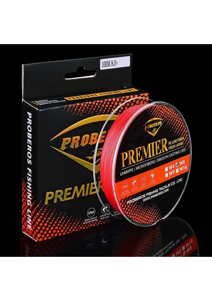 8 Düzenlendi 100M Majestic Horse Fish Misina, Misina Numarası: 4.0 / 50LB (Yurt Dışından)