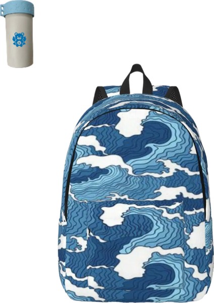 Sırt Çantası Erkek Günlük Okul Çantası Üniversite Anime Kimestu No Yaiba Çantası (Yurt Dışından)