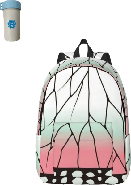 Sırt Çantası Erkek Günlük Okul Çantası Üniversite Anime Kimestu No Yaiba Çantası (Yurt Dışından)