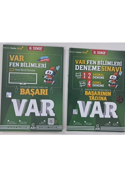 6 Sınıf Fen Bilimleri Var Soru Bankası ve Denemesi