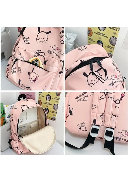 Sanrioed Pochacco Anime Sevimli Sırt Çantası Okul Çantası Öğrenci (Yurt Dışından) fiyatları