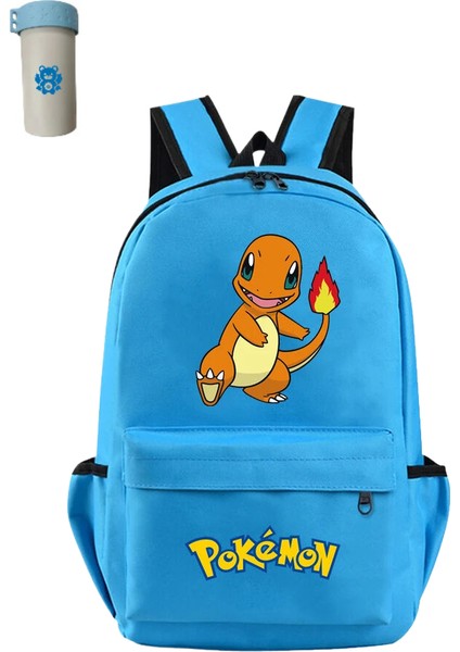 Yüksek Kaliteli Pokemon Pikachu Sırt Çantası Charmander Bulbasaur (Yurt Dışından)